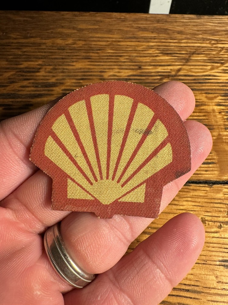 Shell Gas Station Mechanics Uniform Patch