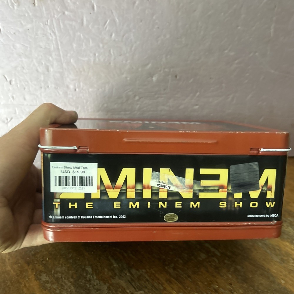 NECA EMINEM LUNCHBOX w/ THERMOS! VG