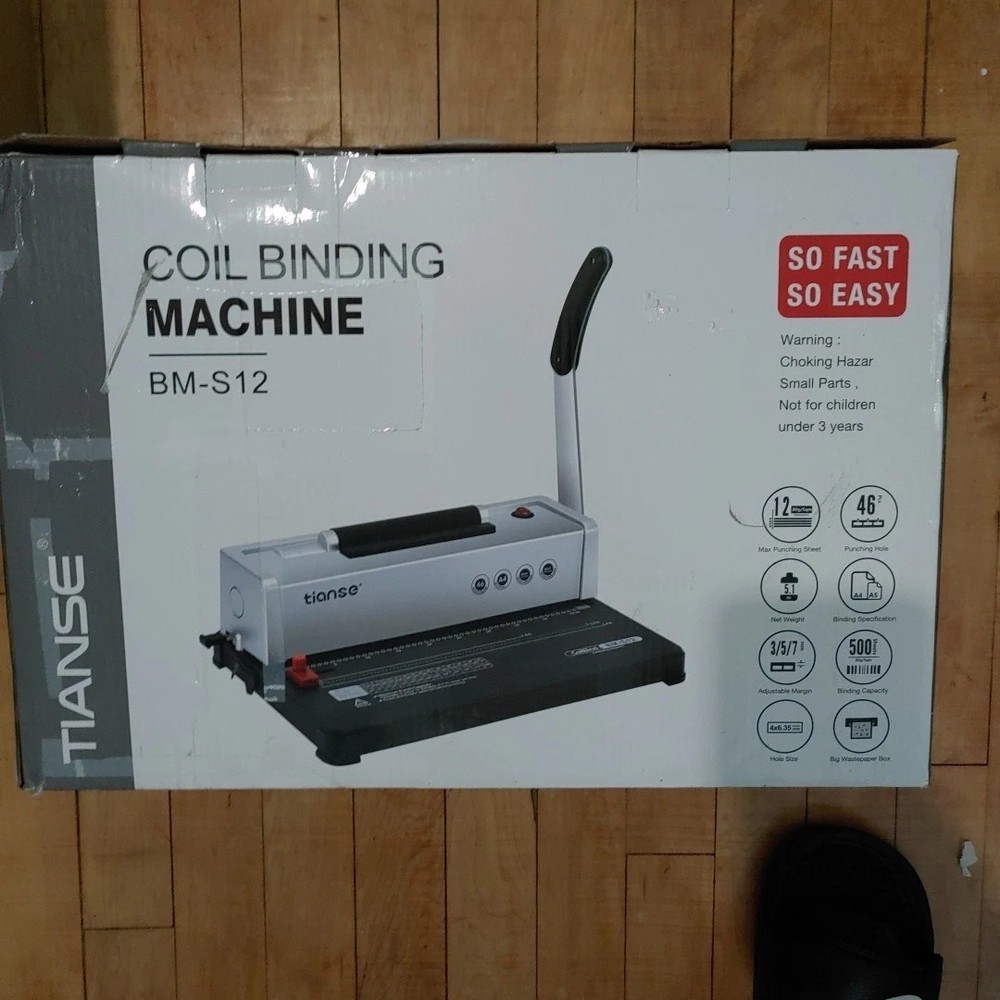 TIANSE Binding Machine, Wire Binder Machine