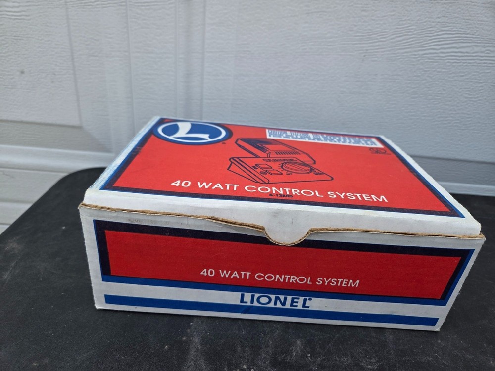 Lionel 40 Watt Control System Model 6-12885 In Original Box