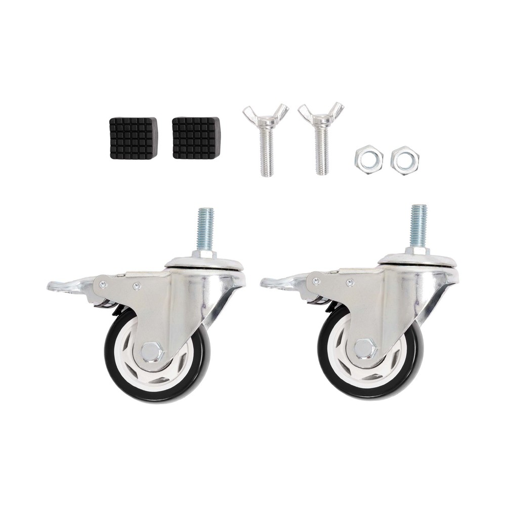 Universal Wire Spool Rack Holder on Wheel Dispenser Electrical Wire Pulling Rack