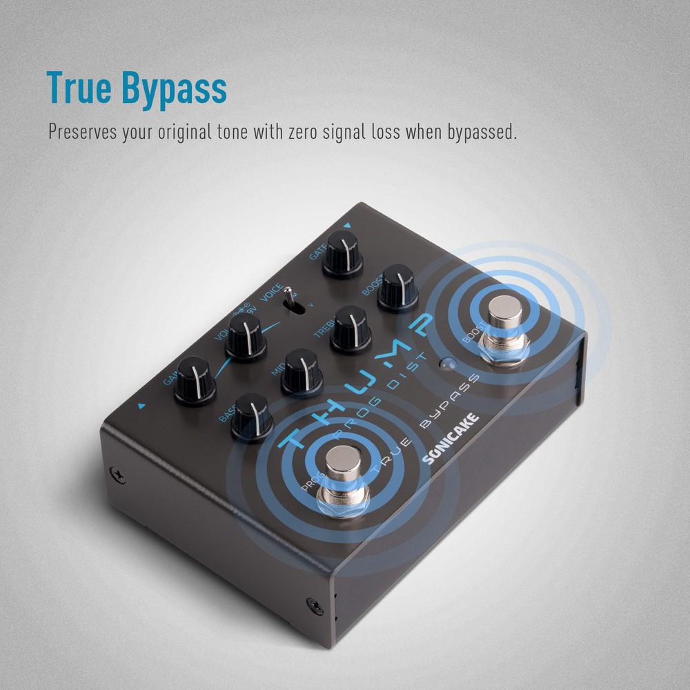 Sonicake Thump High-Gain Distortion Pedal