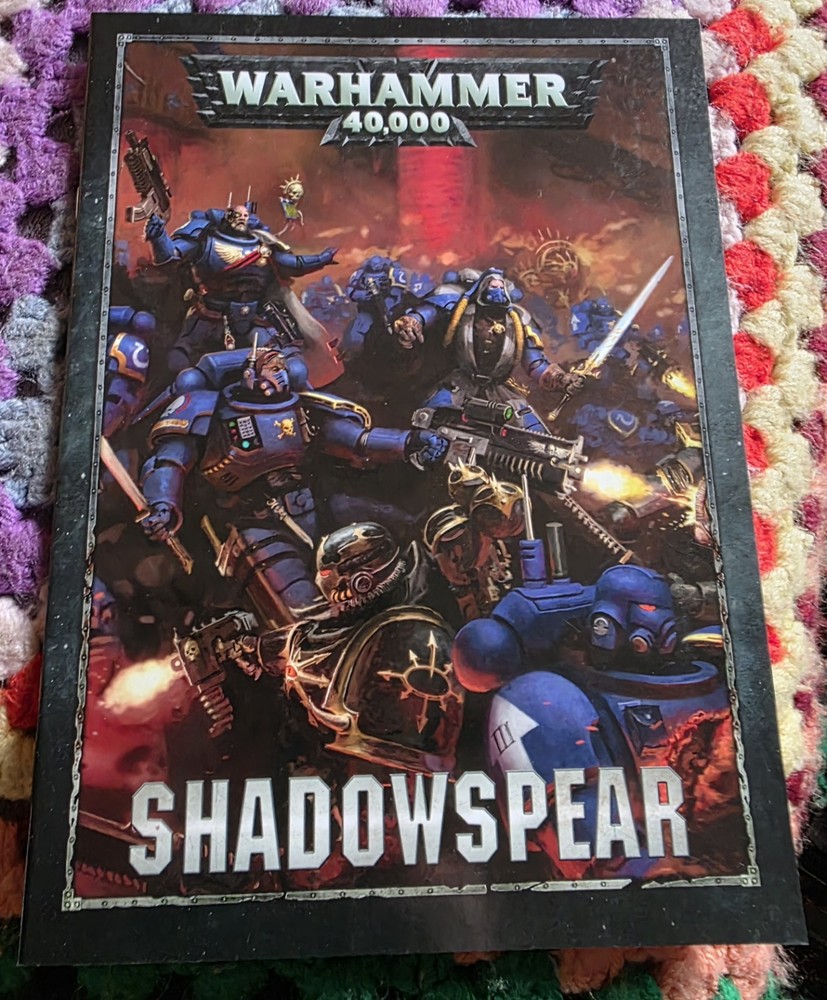 Warhammer 40k Shadowspear  softcover book