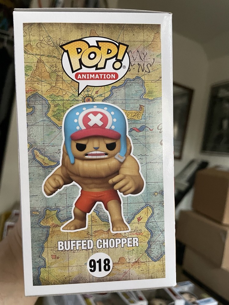 Funko Pop! One Piece Buffed Chopper #918 ECCC 2021 Spring Vinyl Figure