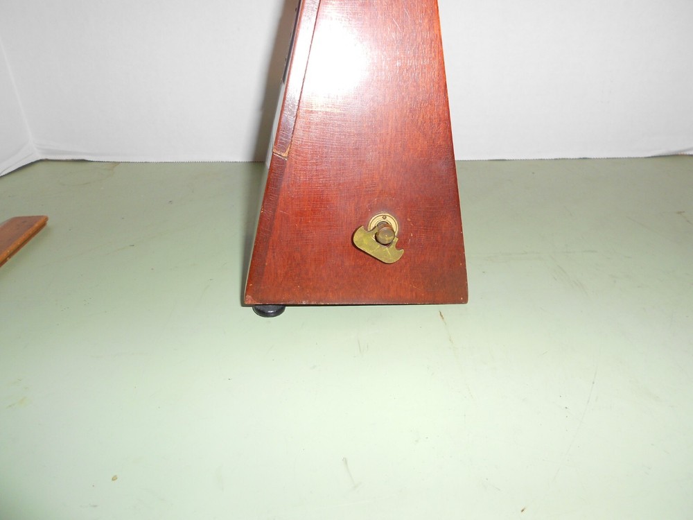 Antique De Maelzel Wood Metronome, Walnut ? case