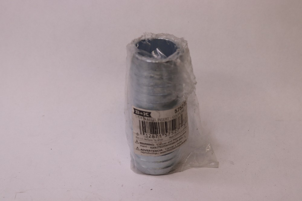 B&K Insert Coupling Galvanized Steel 1-1/4" 57527