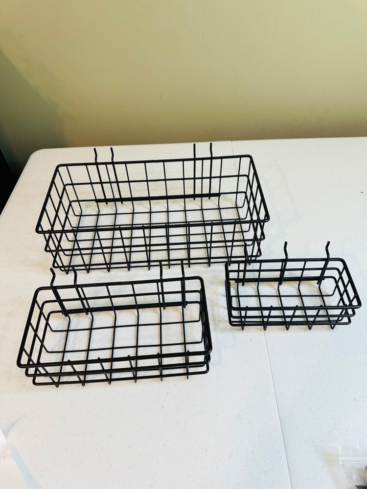 80 Pcs Pegboard Basket and Pegboard Hooks For Organizing Tools & Accessories