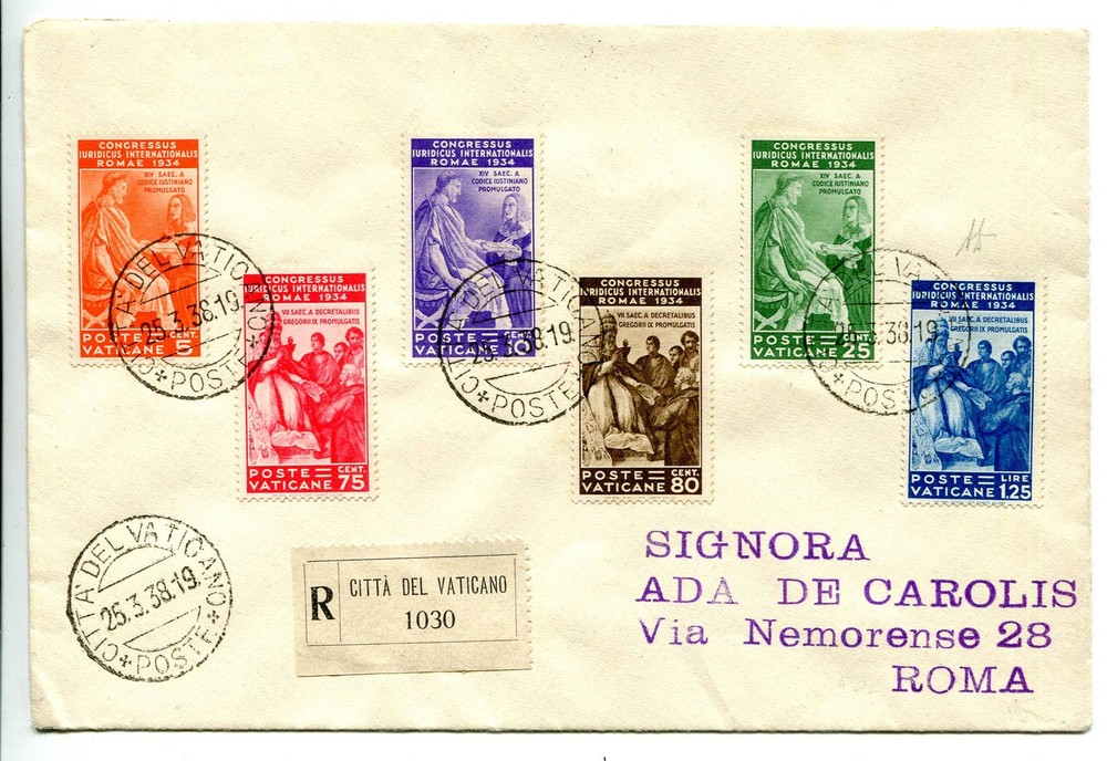 Legal complete series on envelope rec.