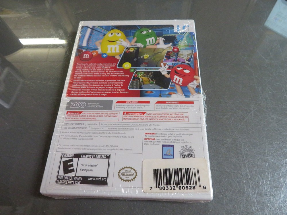 M&M's Adventure (Nintendo Wii, 2008) *Complete*