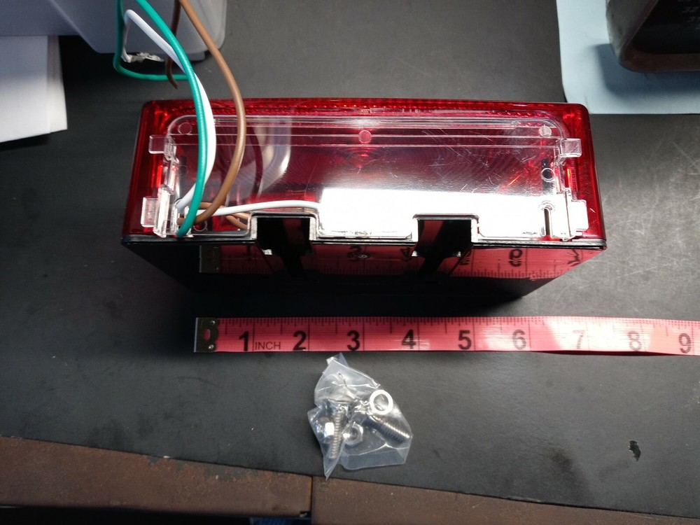 TRAILER PRO Boat Trailer Submersible RIGHT Low Profile Replacement Tail Light
