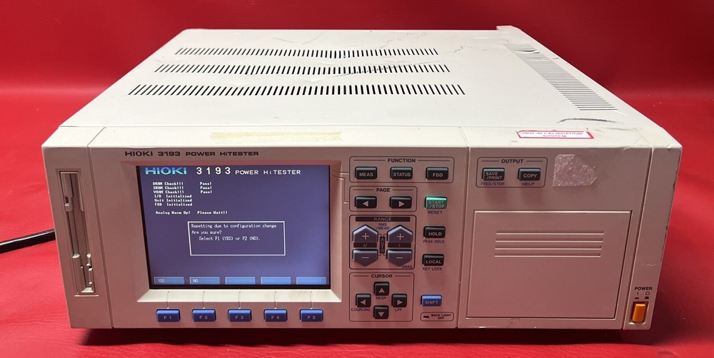 Hioki 3193 Power Analyzer Hi TESTER / No Cables