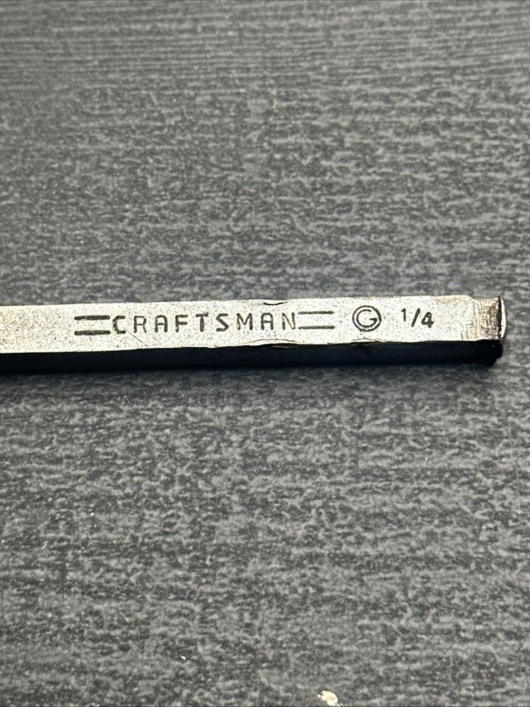 Craftsman Tool 1/4" Cold Chisel USA