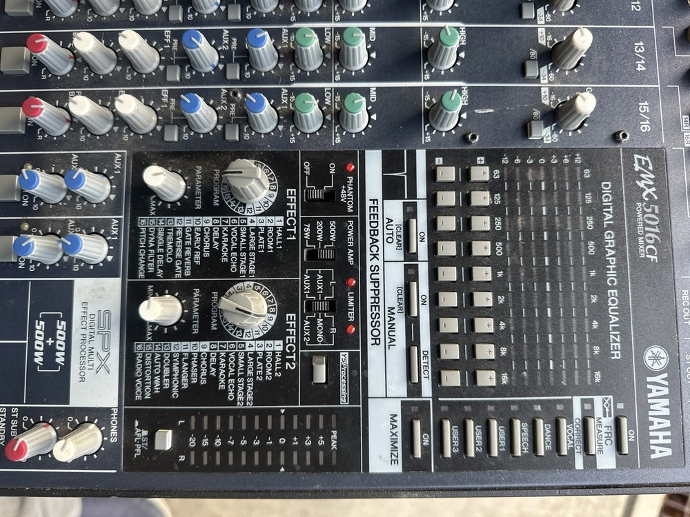 Yamaha EMX5016CF 500W 16-Input Powered Mixer