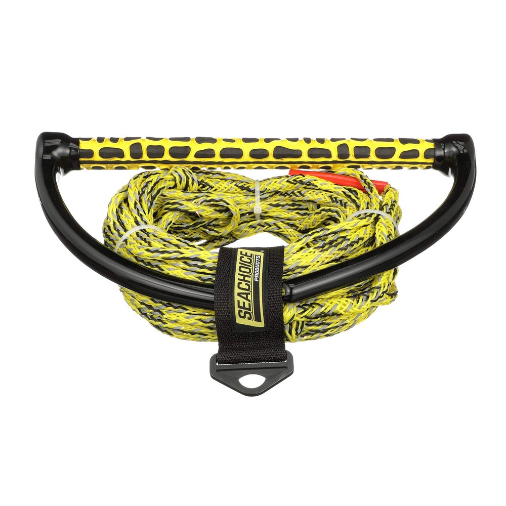 Seachoice 86726 5-Section Wakeboard Reflective Rope, 75'