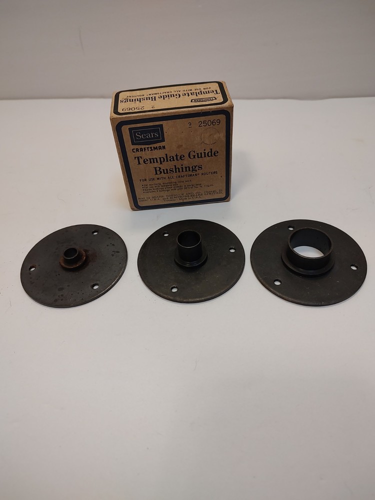 Sears Craftsman Template Guide Bushings 9-25069