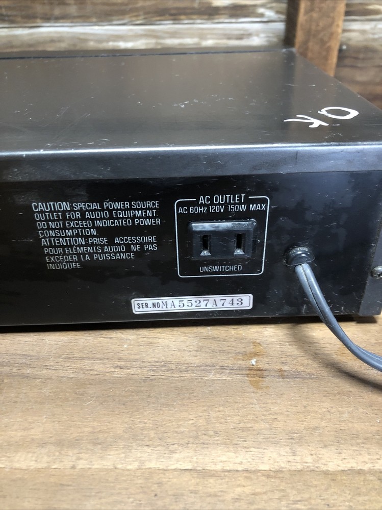 Vintage TECHNICS SH-8026 Stereo Graphic Equalizer