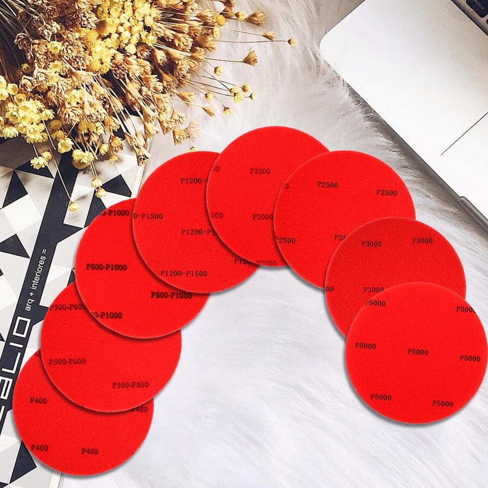 8 Pack Bowling Ball Sanding Pad Bowling Ball Surface Sanding Polishing Pads