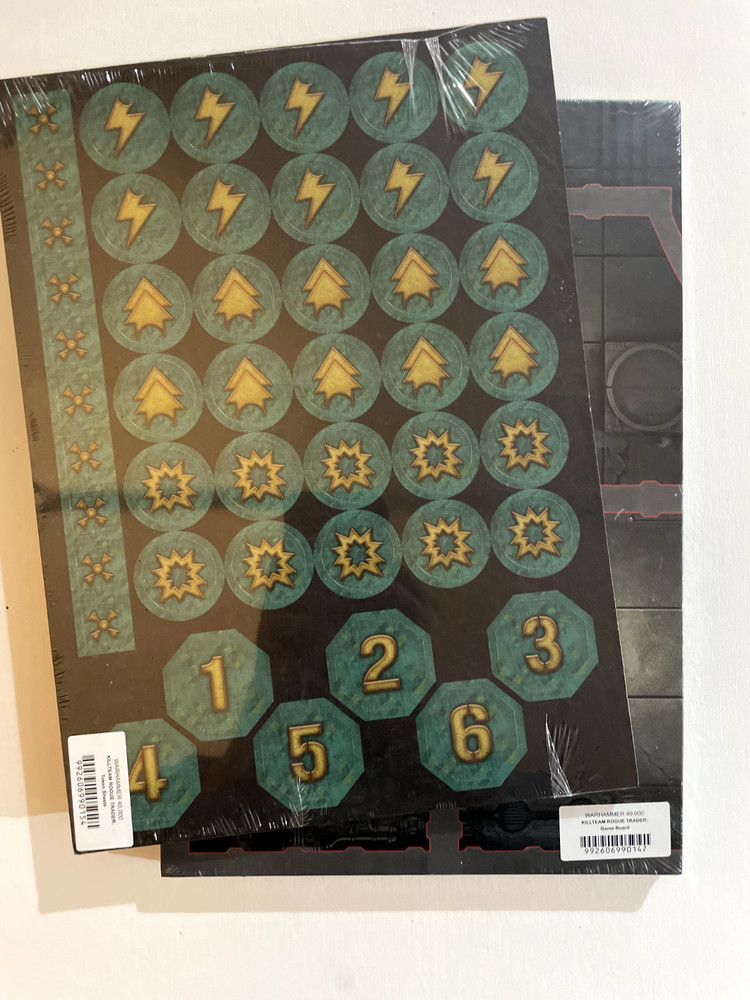 Warhammer 40000 Kill Team Rogue Trader Game Board and Token Sheets