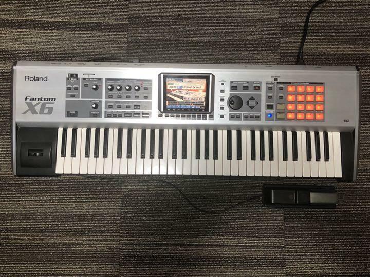 Roland Fantom X6 Sampling Workstation Audio Track Expansion Ver 2.02