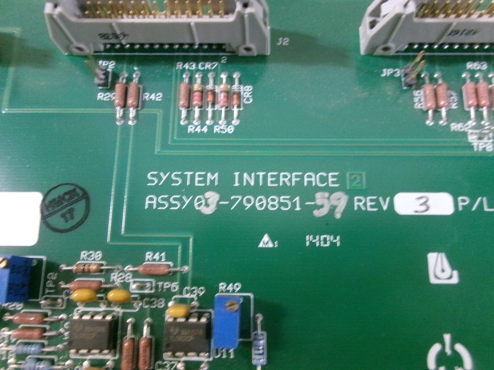 03-790851-59 System Interface Assembly Rev 3