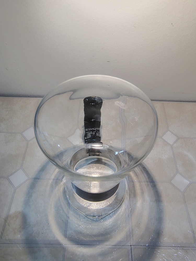 VTG Percolator PYREX 6 Cup Filter Drip Coffee Maker w/ Metal Heat Diffuser #9100