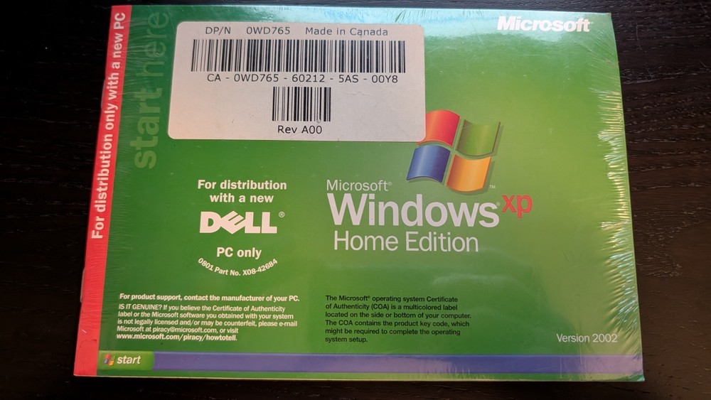 Microsoft Windows XP Home Edition SP2