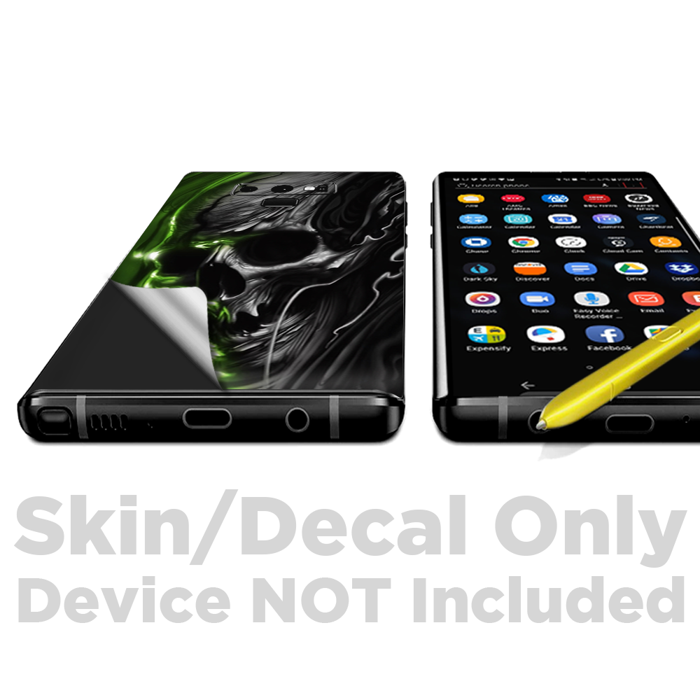Skins Decal Wrap for Samsung Note 9 - Dark Skull