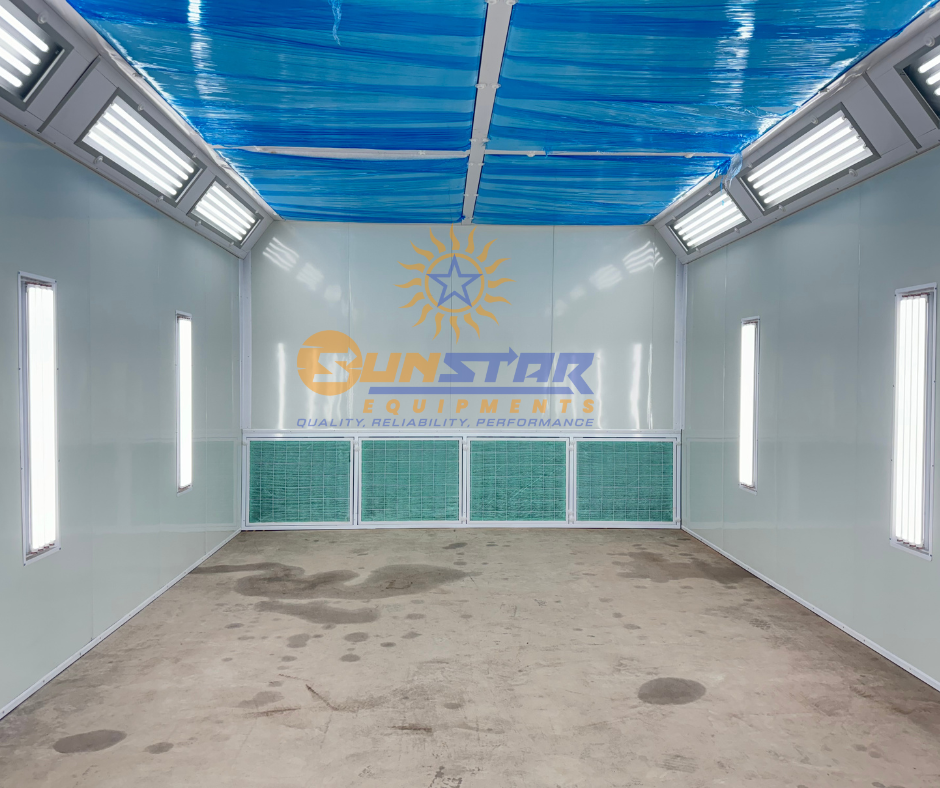 New Paint / Spray booth for Specially Sprinter van