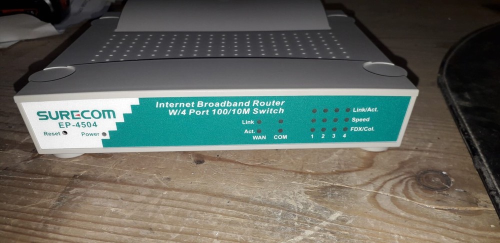 SURECOM EP-4504 BROADBAND INTERNET ROUTER