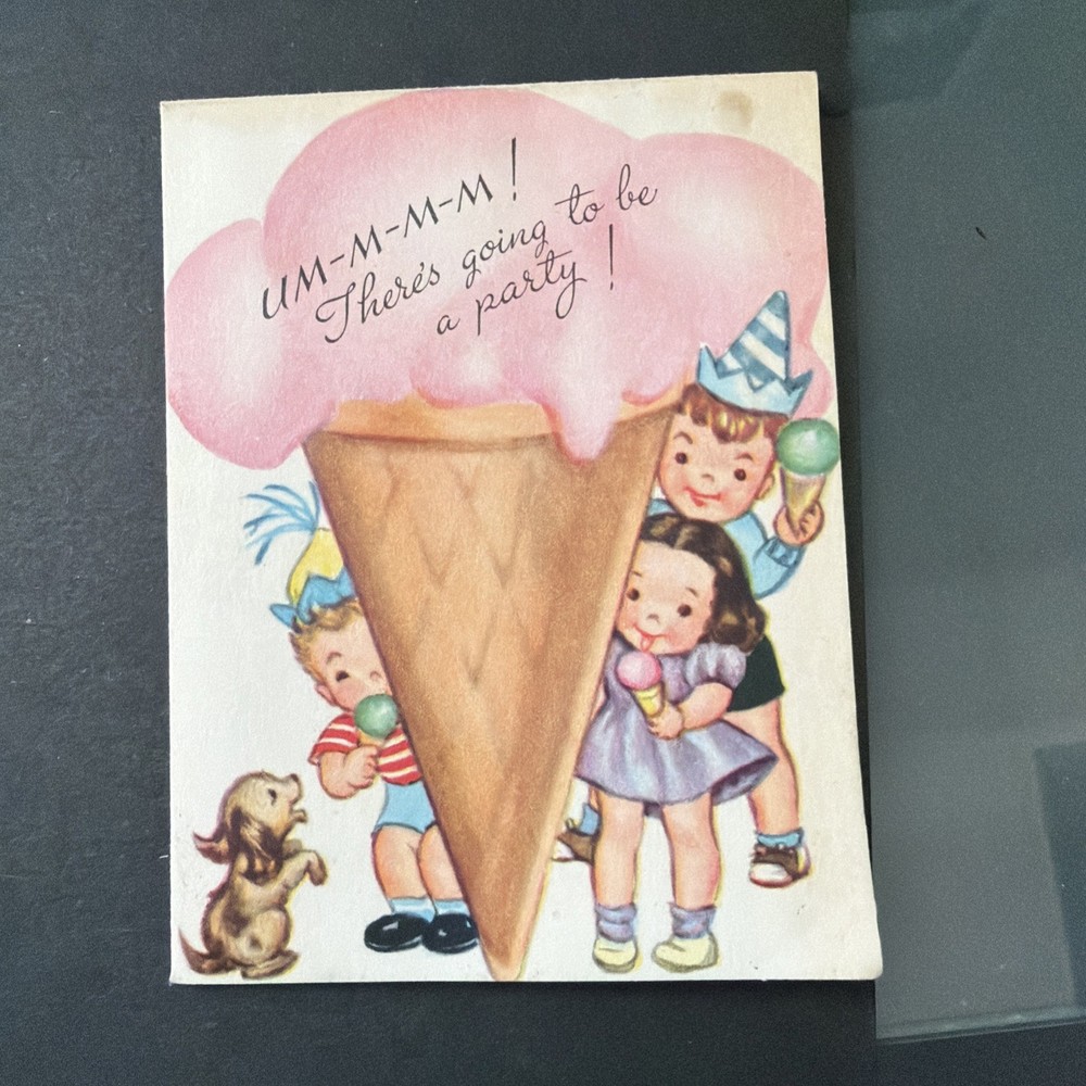 Vintage Invitation 2 cards