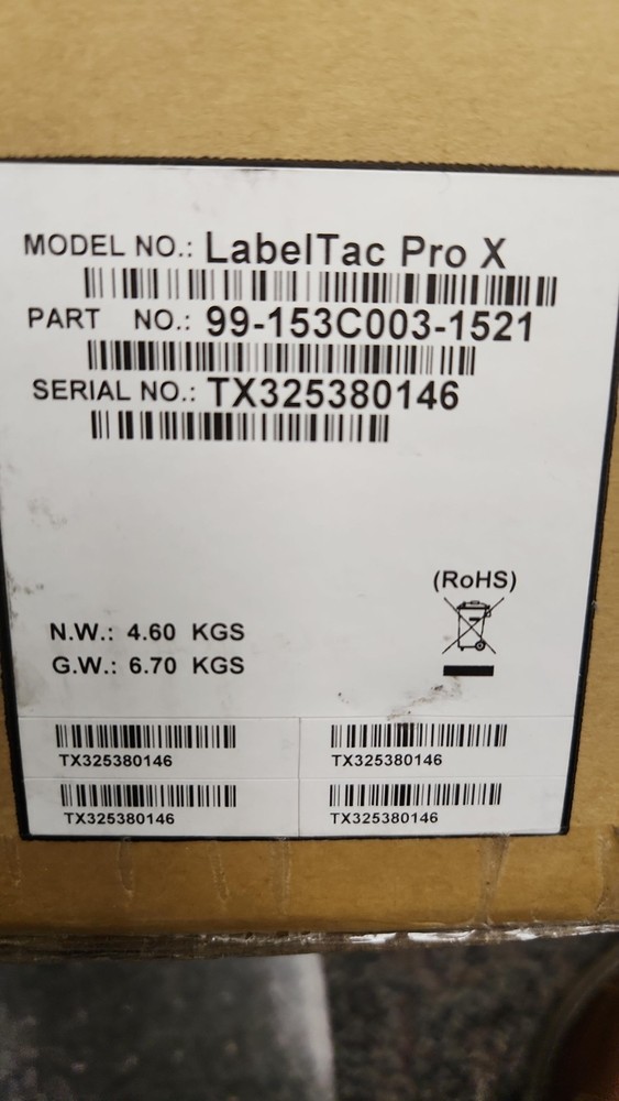 LabelTac Pro X Industrial Labeling System
