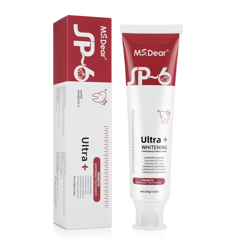 6/3Pack SP-6 Toothpaste, SP-6 Tooth Paste, Sp-6 Probiotic Whitening Toothpaste