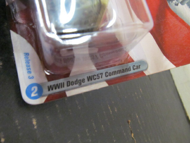 Johnny Lightning D-Day 75 Years WWII Dodge WC57 Command, Release 3, Version A