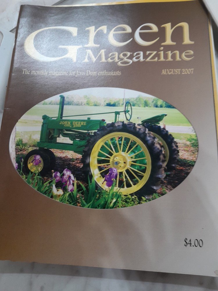 John Deere Green Magazine 2007 Full Year 12 Issues Good Condition