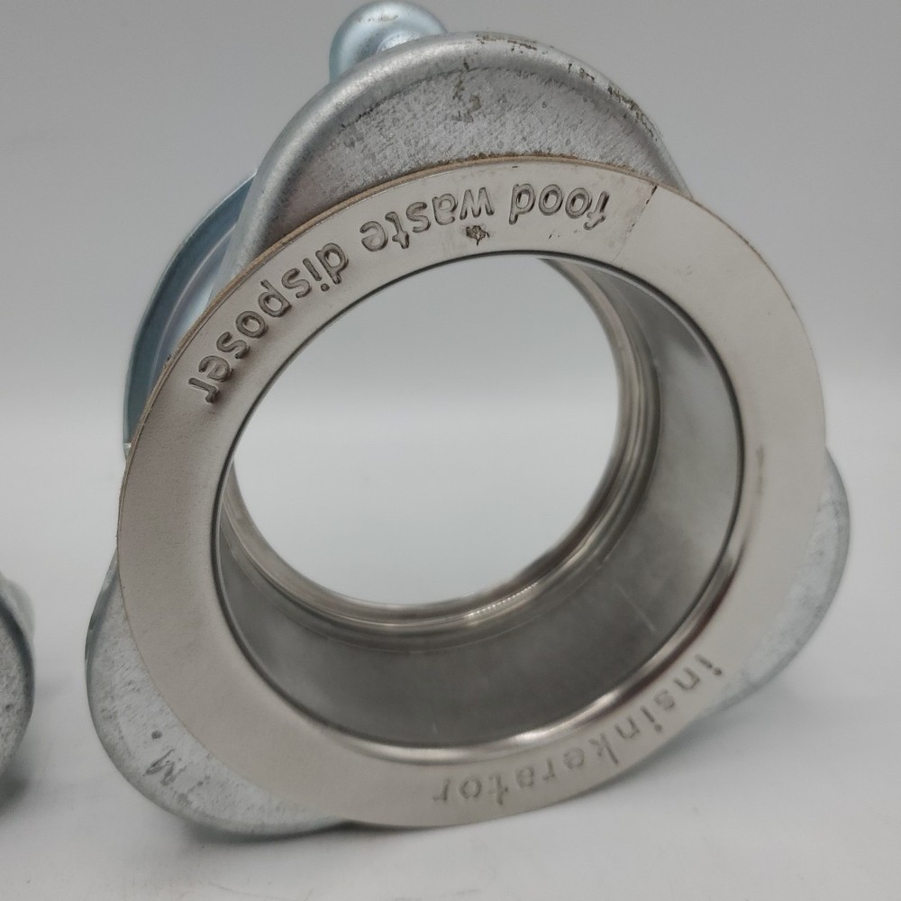 Pair Quick Lock Mount in Chrome for InSinkErator Garbage Disposal