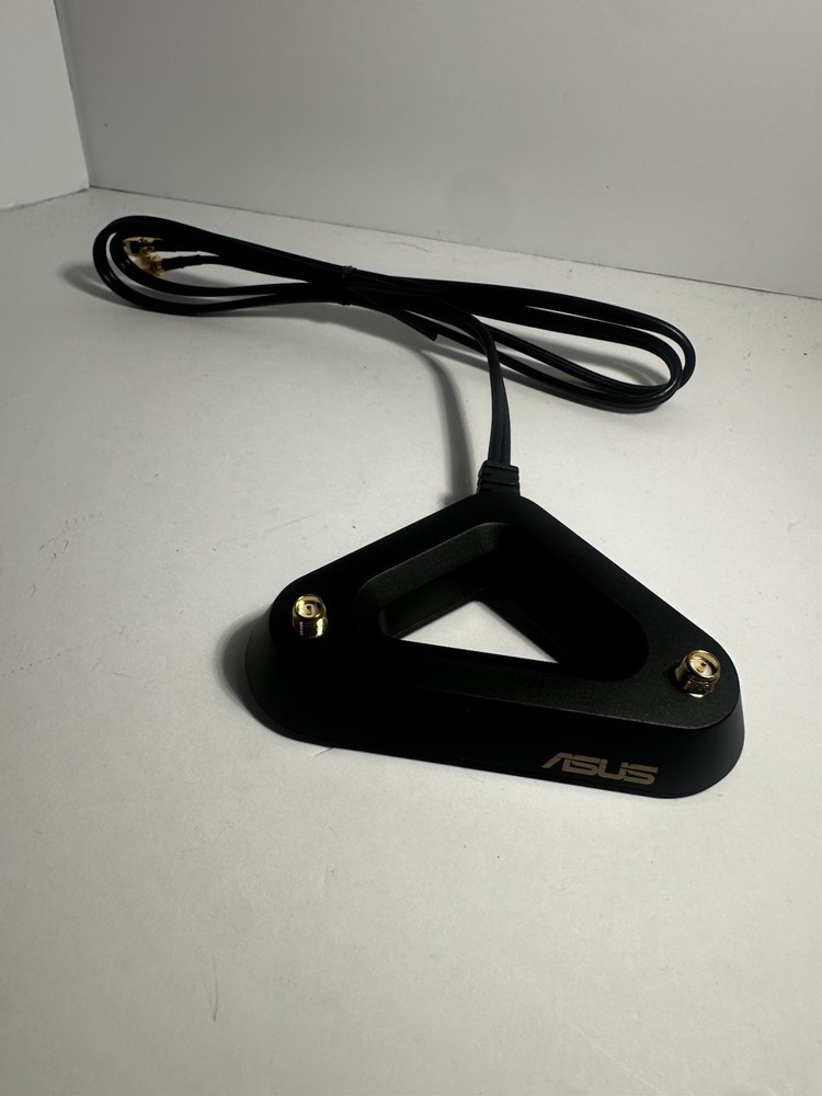 2 External Antennas and magnetized Base For ASUS PCE-AXE59BT PCI-E Adapter L22