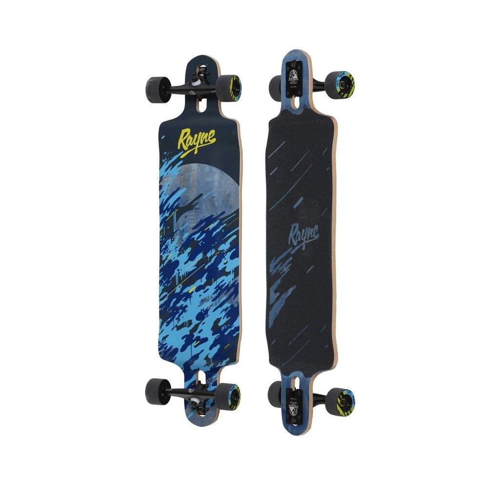 Rayne Longboards Demonseed Longboard Complete 39" Wave Camo