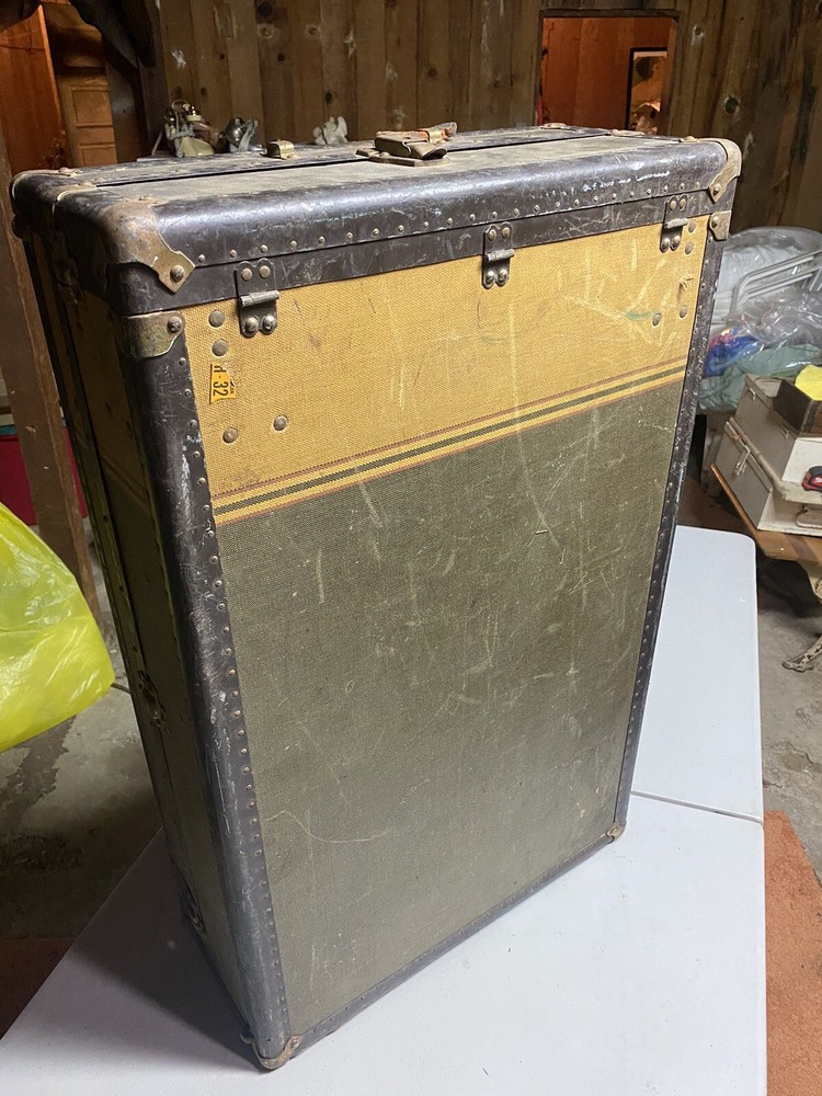 Vintage travel trunk