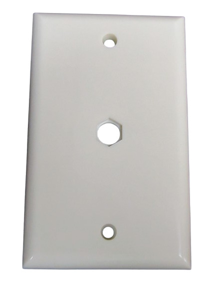 JVI 50-CWP10IV SAT CABLE PLATE - BLANK IVORY
