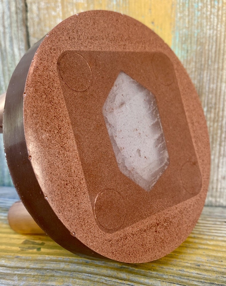 Orgone Cloudbuster with Selenite Tower & Copper Pipe