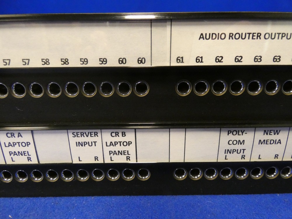 Audio Accessories 2x48 Half-Normalled Bantam Audio Patchbay