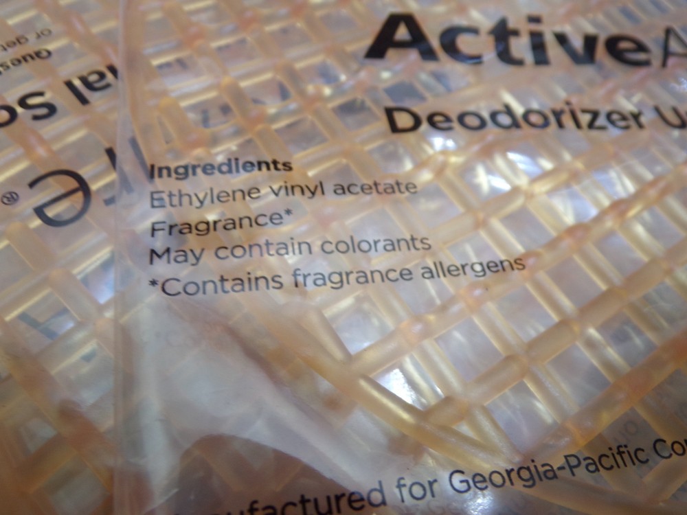 (Lot of 7) ActiveAire Deodorizer Urinal Screen,Sunscape Mango Scent (G)