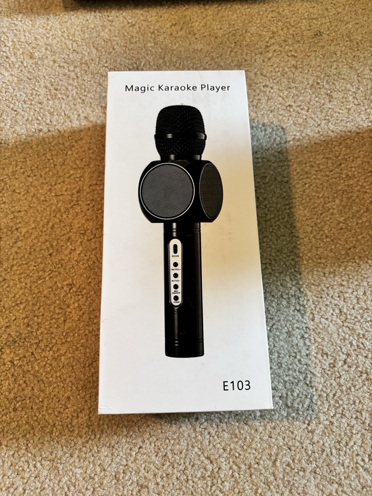 Karaoke Microphone and Speaker Combo for Home Entertainment