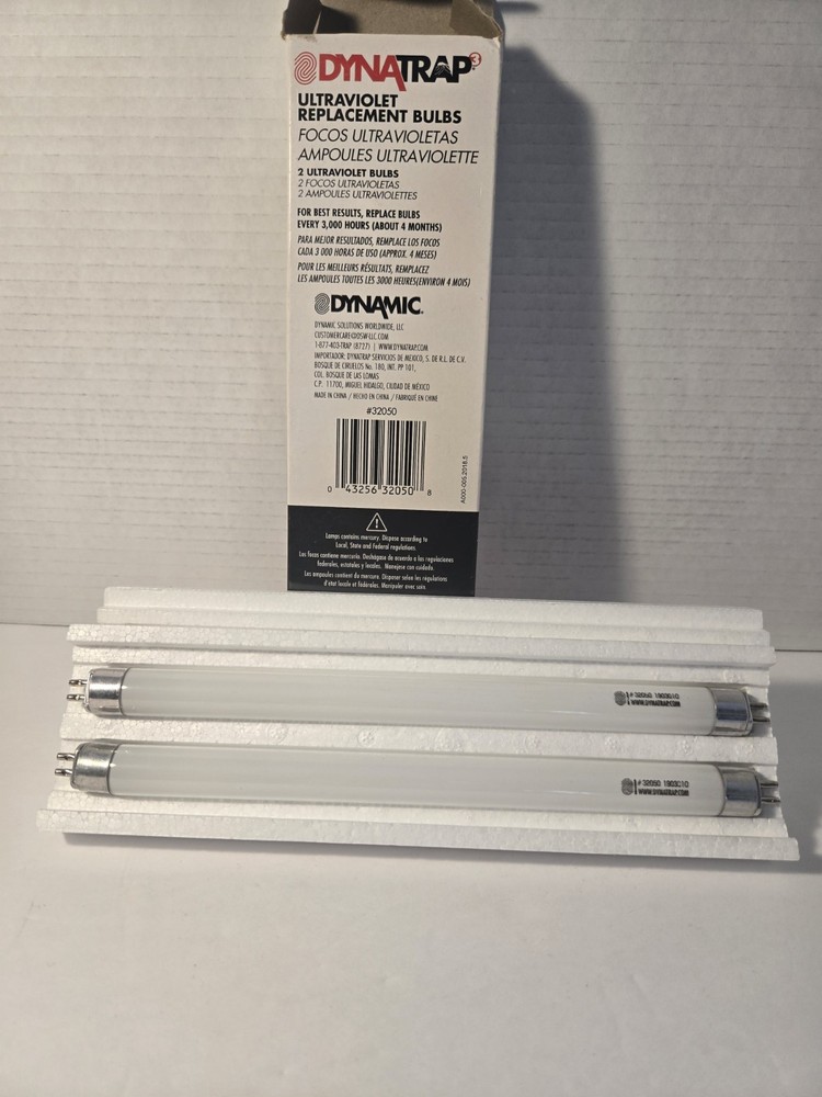 DynaTrap - Ultraviolet Replacement Bulbs (2 Pack) #32050 - New/Unused