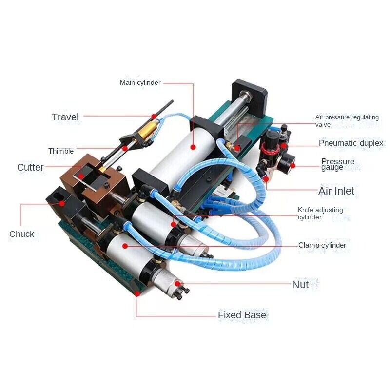 315 Pneumatic/wire Stripper Stripper Wire Sheath Stripping Machine