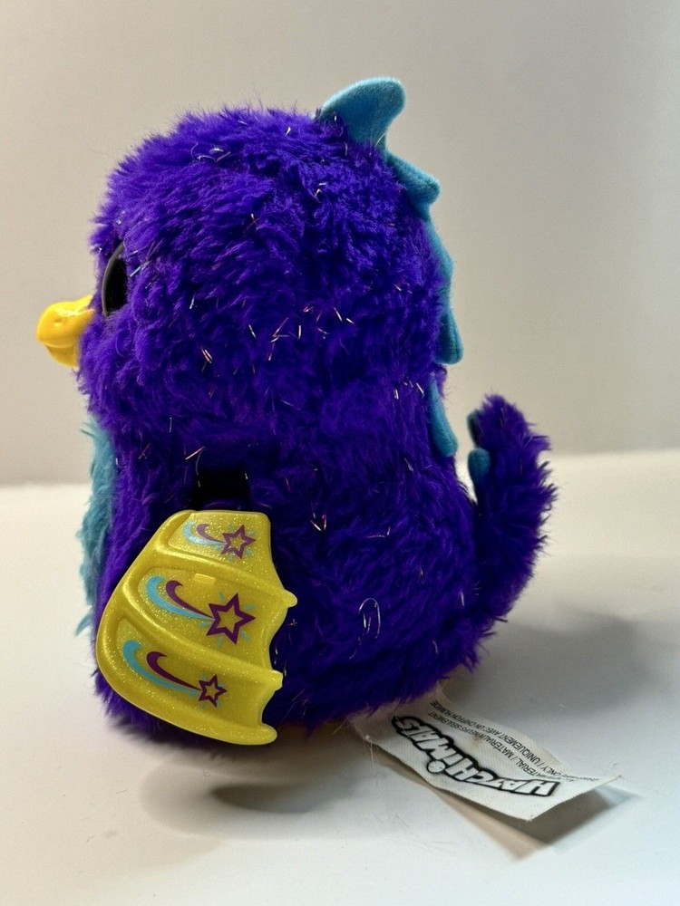 SPIN MASTERS HATCHIMAL BLUE BIRD WITH GREEN WINGS & BEAK INTERACTIVE Works Great