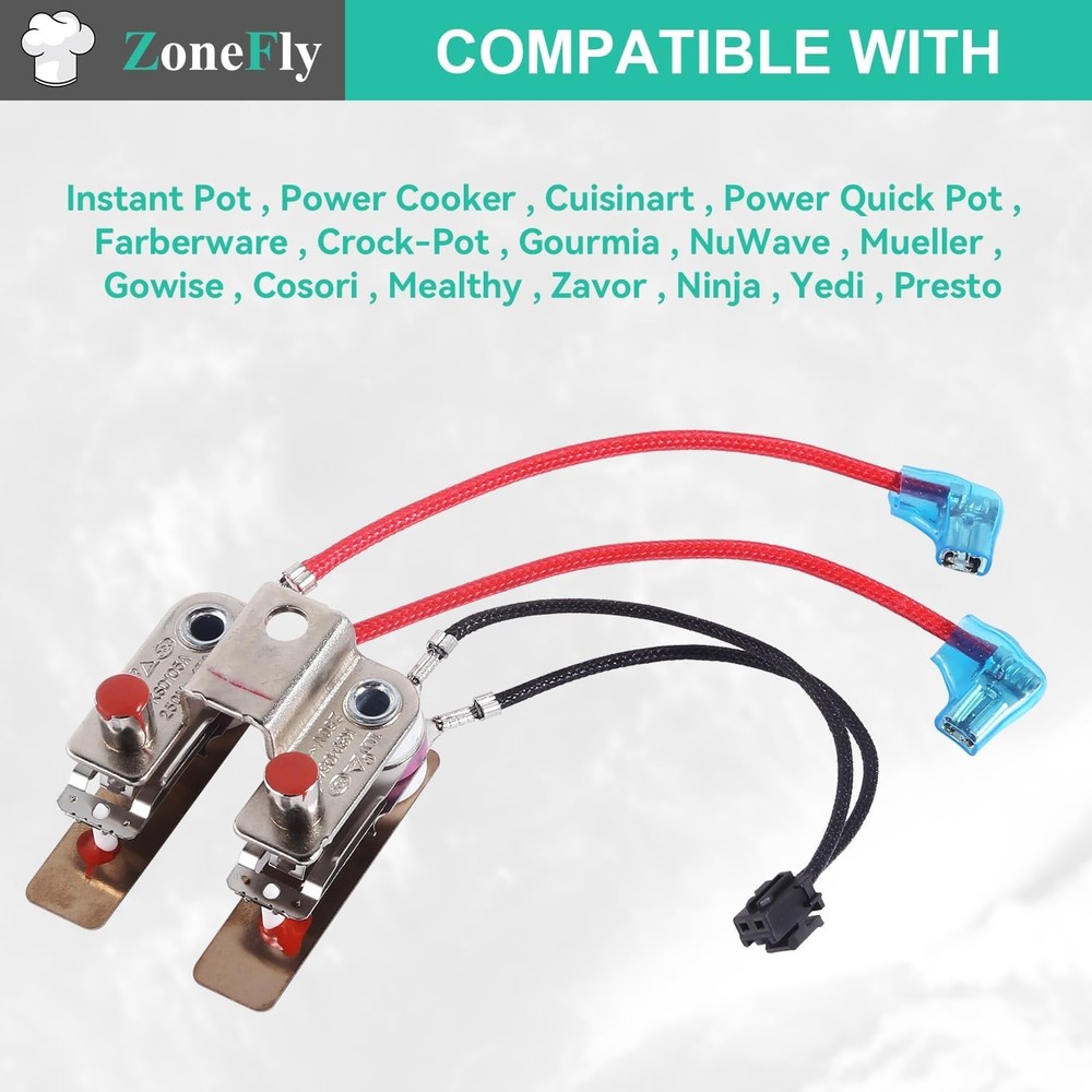 ZoneFly Original Pressure Sensor for Instant Pot, Pressure Sensor or Switch for
