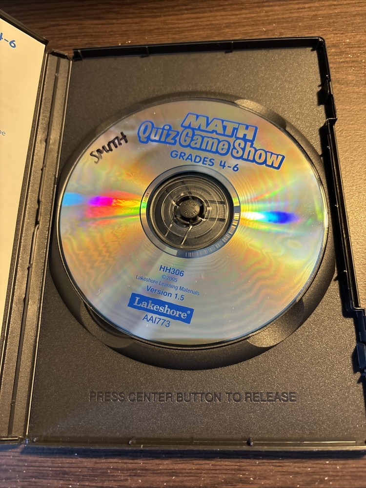 Math Quiz: Game Show (2005) CD-ROM - Interactive Whiteboard Software - Lakeshore