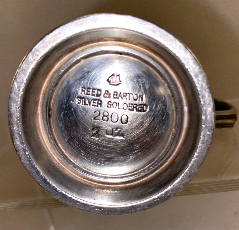Vintage Reed & Barton Silverplate Cream Jug