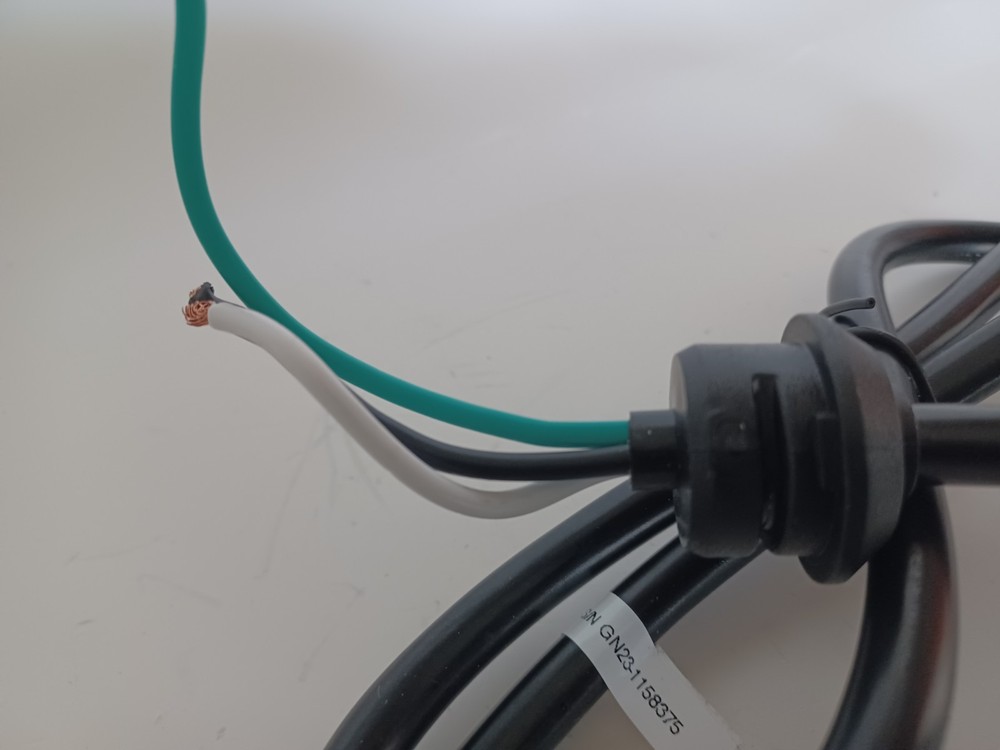 Glacier Bay Garbage Disposal Replacement Cord - Turbo Grind Part